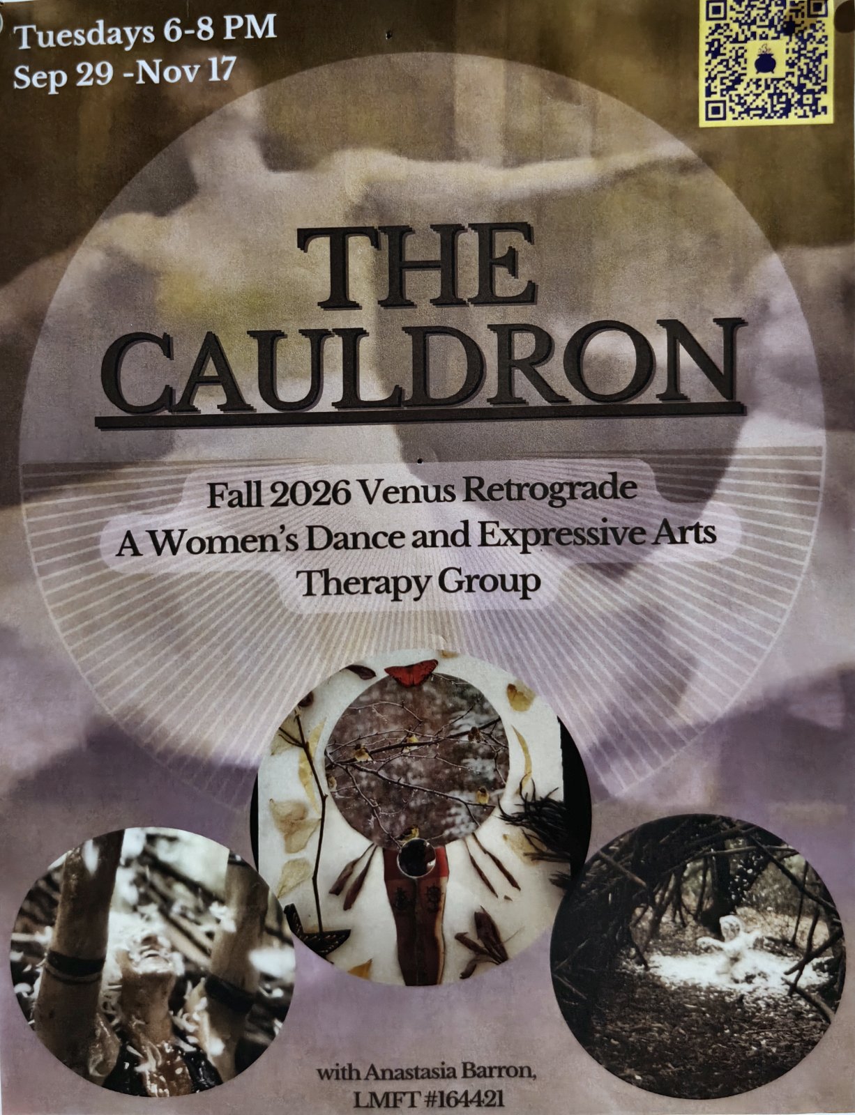Flyer for The Cauldron