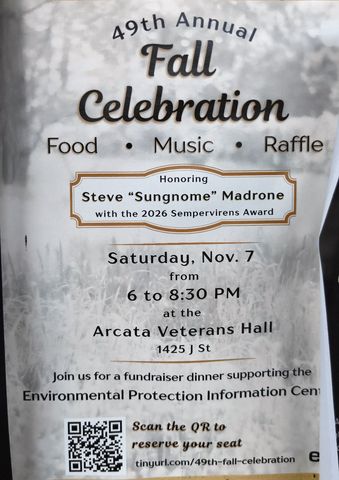 Flyer for 49th Annual Fall Celebration