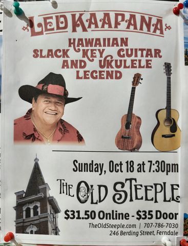 Flyer for Led Kaapana