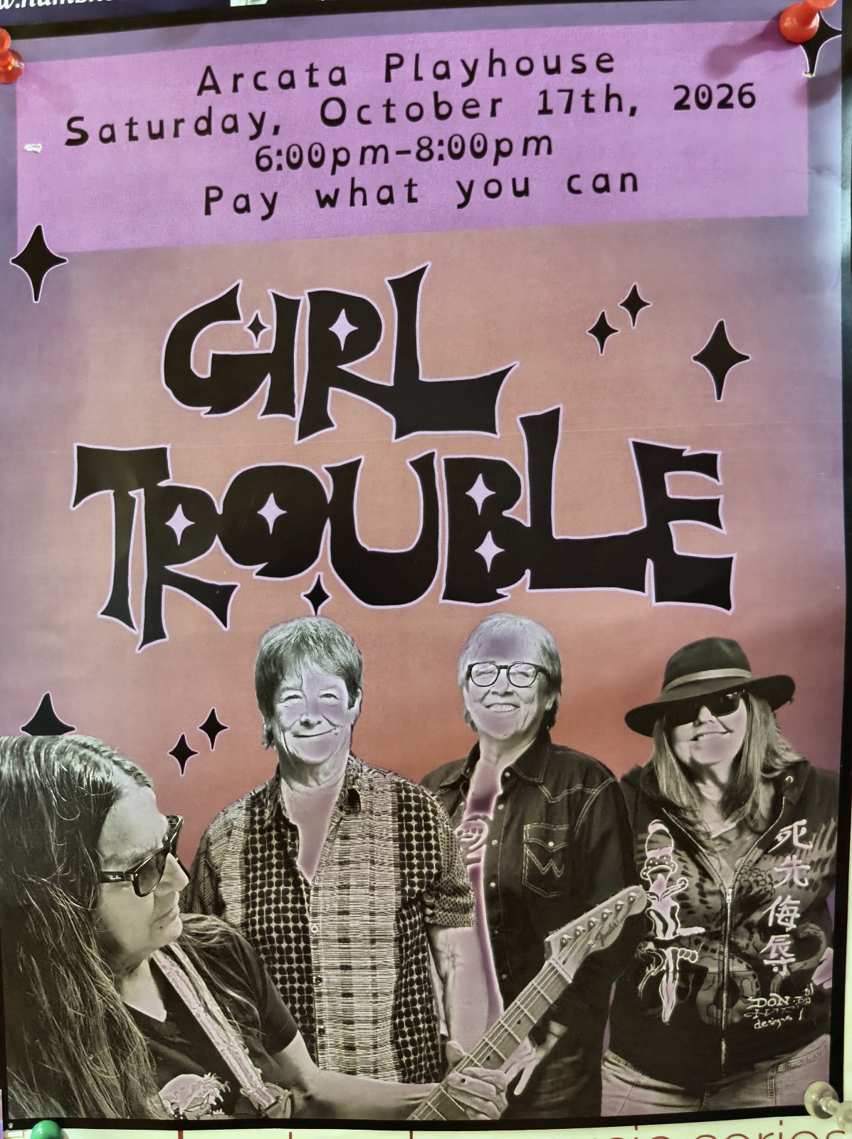 Flyer for Girl Trouble