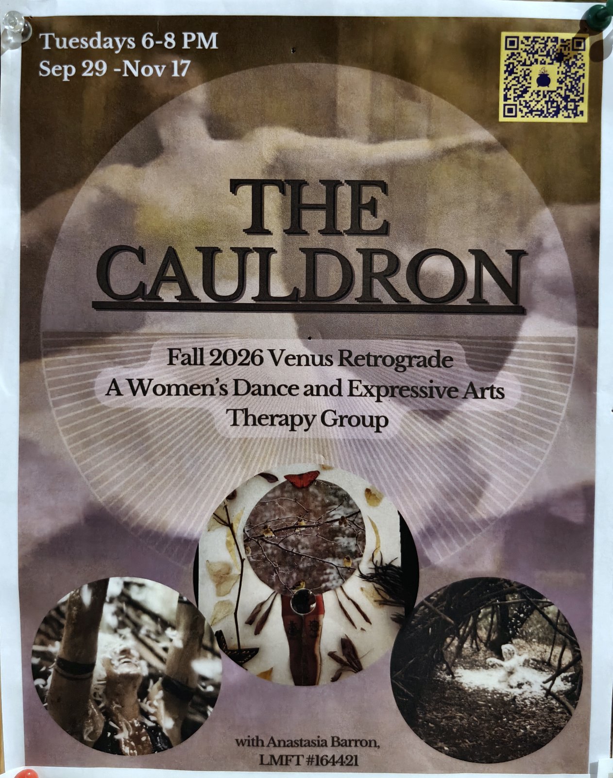 Flyer for The Cauldron