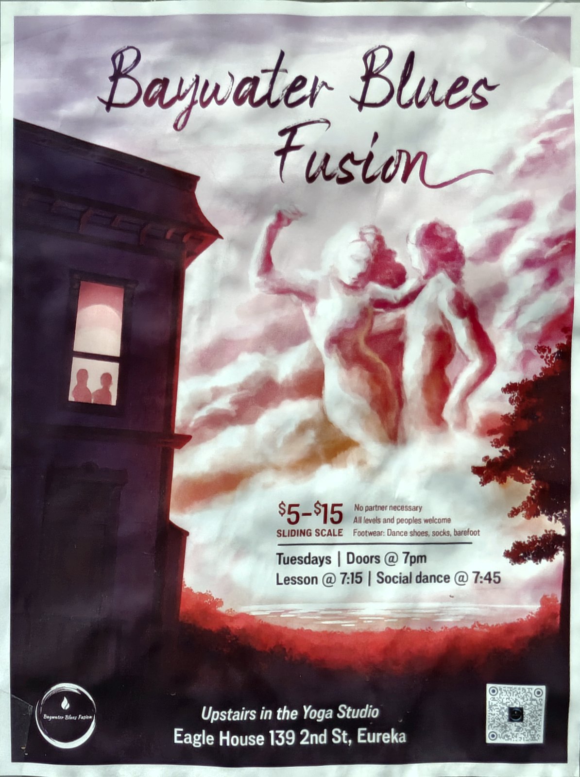 Flyer for Baywater Blues Fusion