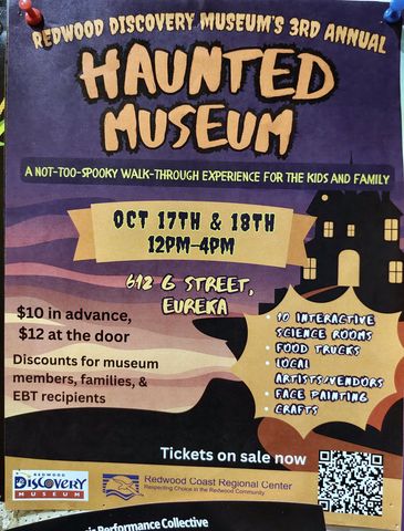 Flyer for Haunted Museum