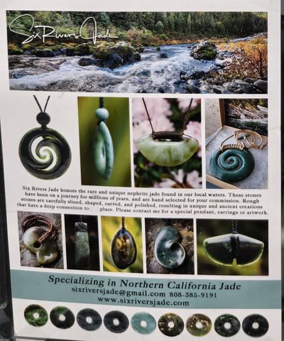 Flyer for Six Rivers Jade