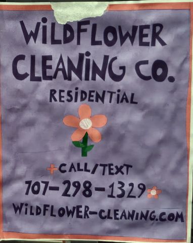Flyer for Wildflower Cleaning Co. Residential