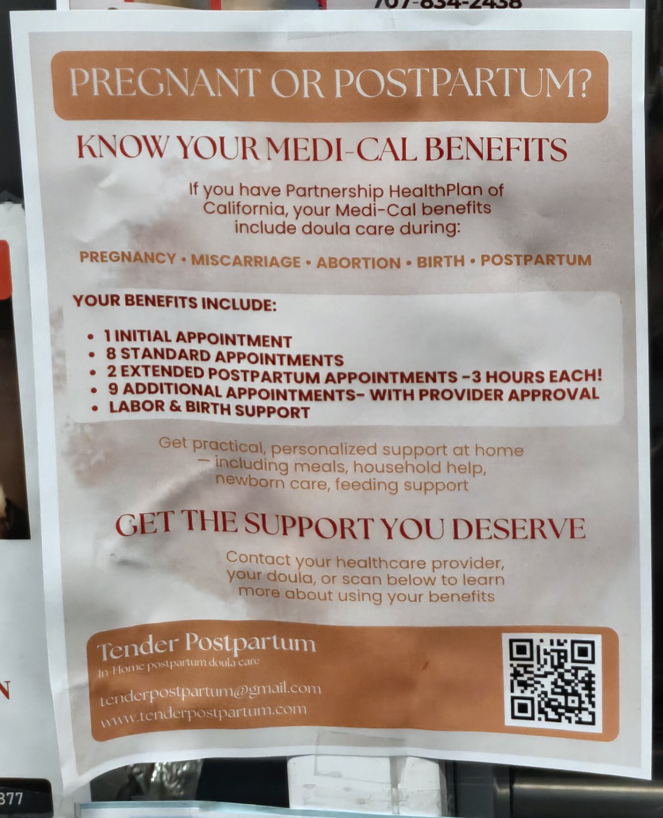 Flyer for Pregnant or Postpartum? Know Your Medi-Cal Benefits