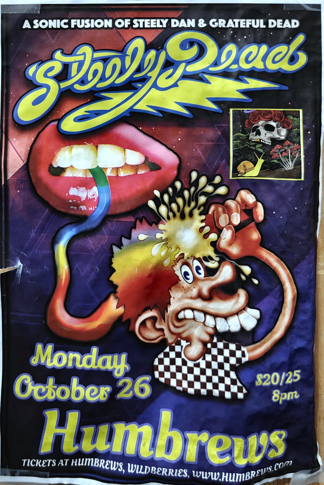 Flyer for Steely Dead